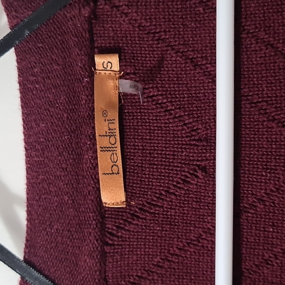 🟡Maroon  Cardigan - Picture 3 of 6